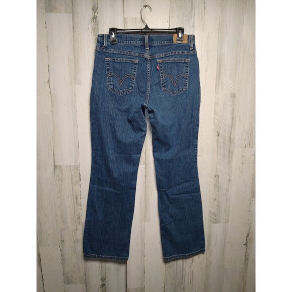 Levi 550 Jeans Women's 12M 32x30 Classic Relaxed Boot Cut Stretch Blue Denim - Picture 5 of 9